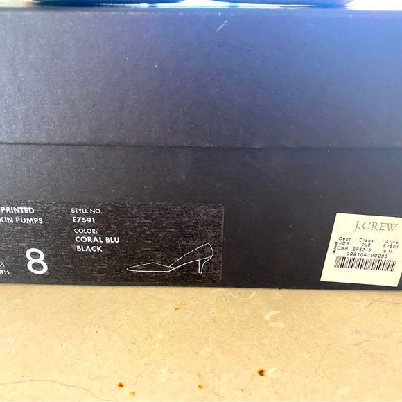 JCREW COLETTE SNAKESKIN PUMP - Picture 4 of 4